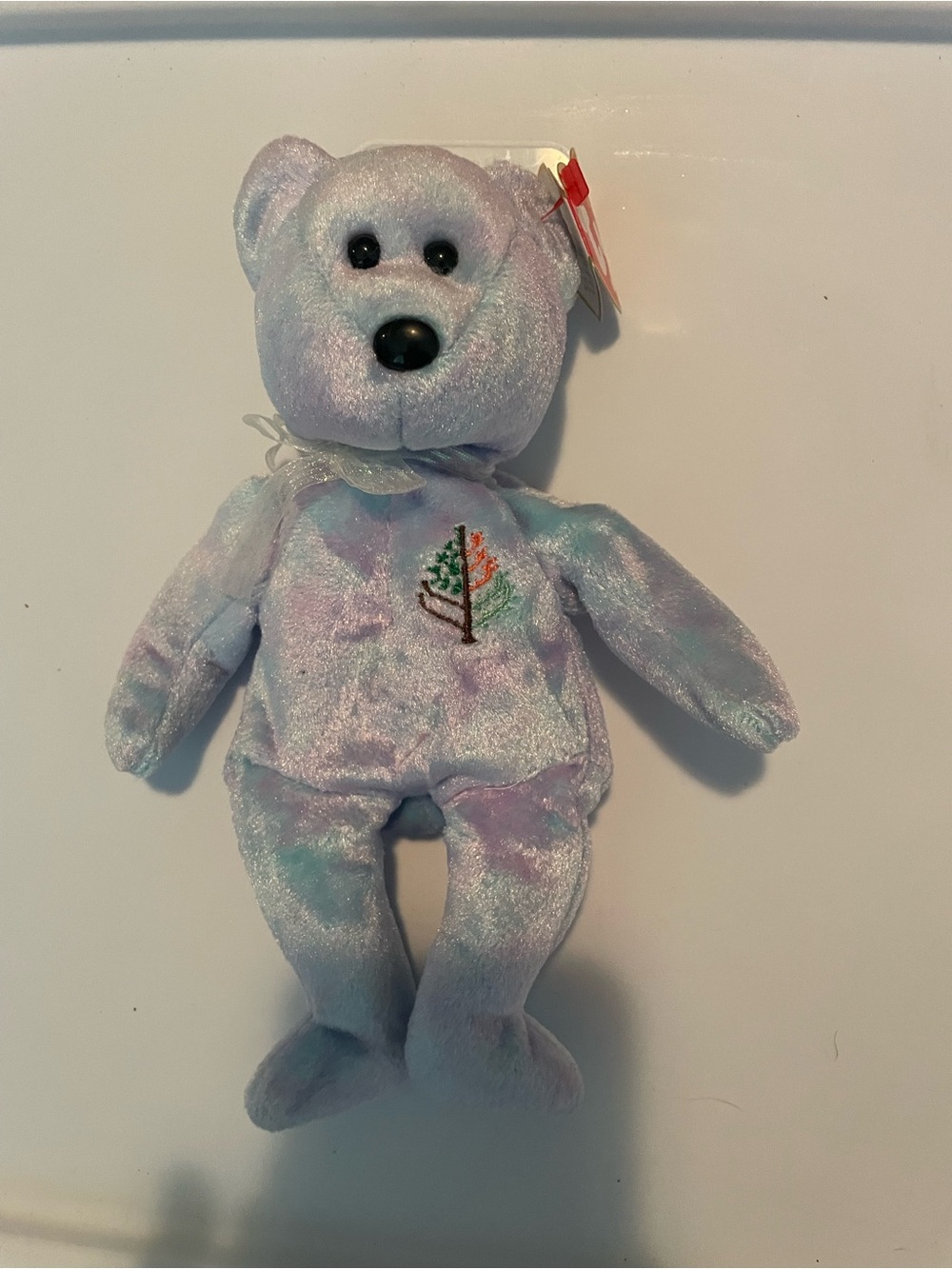 90s rare beanie baby TY Issy bear four seasons hotel Exuma in memory